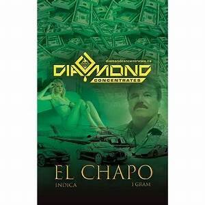 El Chapo (Indica) - Diamond Extracts Shatter 1 Gram