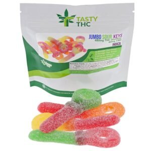 Edibles Jumbo Sour Keys