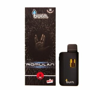 Burn Disposable Vapes – Romulan (Indica) (3 Gram)