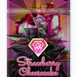 Strawberry Cheesecake (Hybrid) - Diamond Extracts Shatter 1 Gram