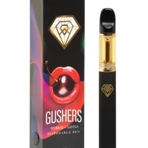 Gusher (Sativa Dominant Hybrid) - Diamond Extracts Distillate Disposable Pen 1 Gram ***Limited Edition***