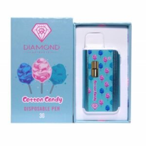 Diamond Concentrates 3 Gram Disposable (Distillate) – Cotton Candy (Indica) (3 Gram)