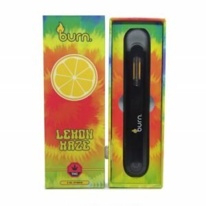 Burn Disposable Vapes – Lemon Haze (Sativa) (2Ml)