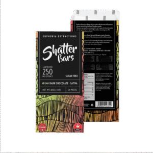 Vegan Dark Chocolate Sativa Shatter Bar