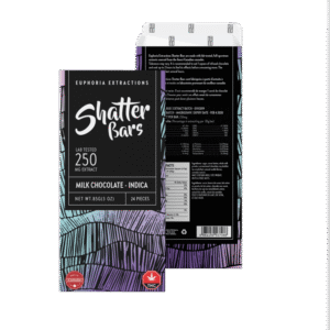 Chocolates Milk Chocolate Indica Shatter Bar