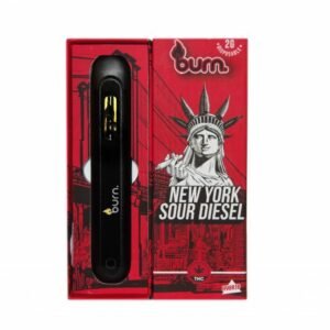 Burn Disposable Vapes – York Sour Diesel (Hybrid) (2Ml)