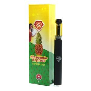 Pineapple Express (Sativa Dominant Hybrid) - Diamond Extracts Distillate Disposable Pen 1 Gram