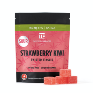 Twisted Extracts - Sour Strawberry Kiwi Twisted Singles
