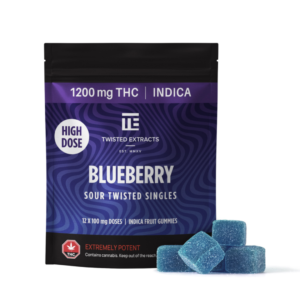 Twisted Extracts - Blueberry High Dose Twisted Singles