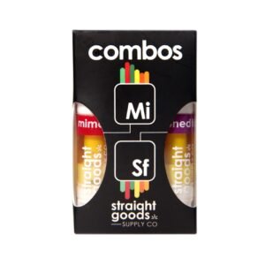 Straight Goods - 2 In 1 Combo - Mimosa (Sativa) X Stoned Fruit (Indica) Cartridges