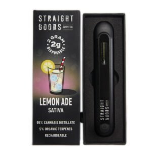 Straight Goods 2 Gram Disposables – Lemonade (Sativa)