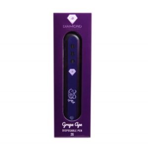 Diamond Concentrates 2 Gram Disposable (Distillate) – Grape Ape (Indica) (2 Gram)