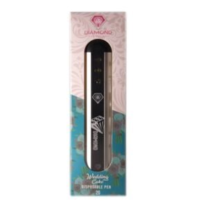 Diamond Concentrates 2 Gram Disposable (Distillate) – Wedding Cake (Indica Dominant Hybrid) (2 Gram)
