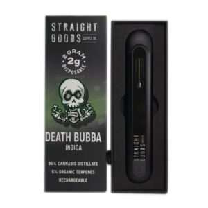 Straight Goods 2 Gram Disposables – Death Bubba (Indica)