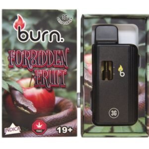 Burn Disposable Vapes – Forbidden Fruit (Indica) (3 Gram)
