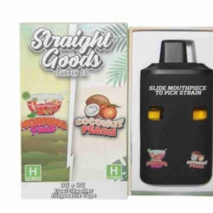 Straight Goods Dual Chamber Vape – Morning Punch Coconut Punch (3 Grams 3 Grams)