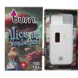 Burn Disposable Vapes - Alice In Wonderland (Hybrid) (2 Gram)