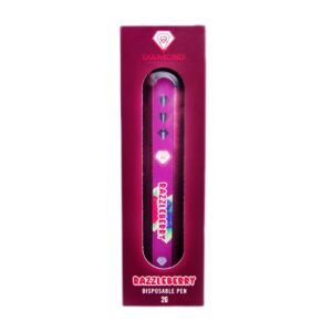 Diamond Concentrates 2 Gram Disposable (Distillate) - Razzleberry (Indica) (2 Gram)