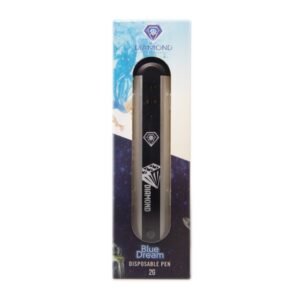 Diamond Concentrates 2 Gram Disposable (Distillate) – Blue Dream (Sativa Dominant Hybrid) (2 Gram)