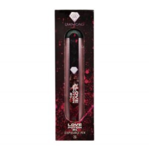 Diamond Concentrates 2 Gram Disposable (Distillate) - Love Potion (Sativa Dominant Hybrid) (2 Gram)
