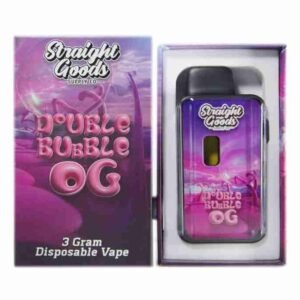 Straight Goods Supply Co. – Double Bubble OG (Indica) (3 Gram)