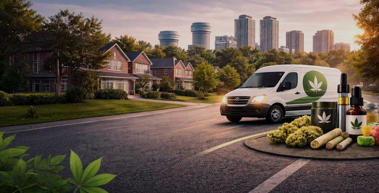 Weed delivery Brampton same-day cannabis delivery GTA